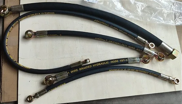 Conjunto de Tubos de Lubrificação — reversor BM 350