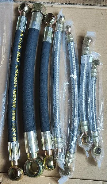 Conjunto de Tubos de Lubrificação — reversor BM 450